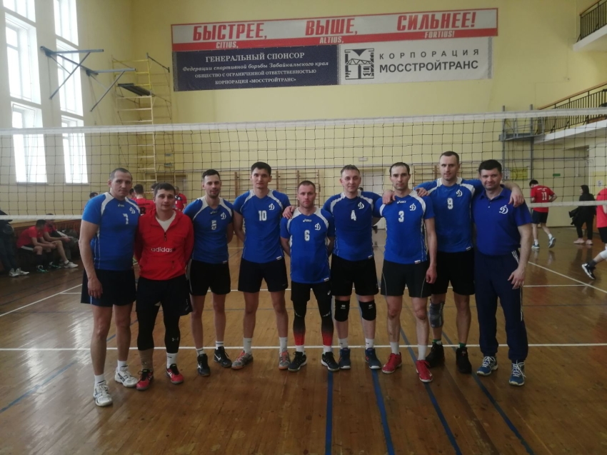 Читинская команда «Динамо» одержали победу на чемпионате Zабайкалья по волейболу в Агинском